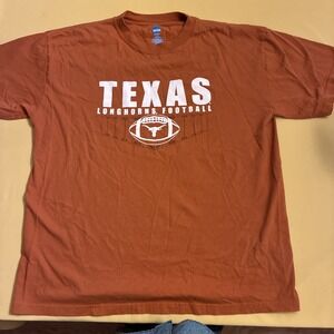 vtg texas longhorns football tee shirt xl tan By KA Inc NCAA